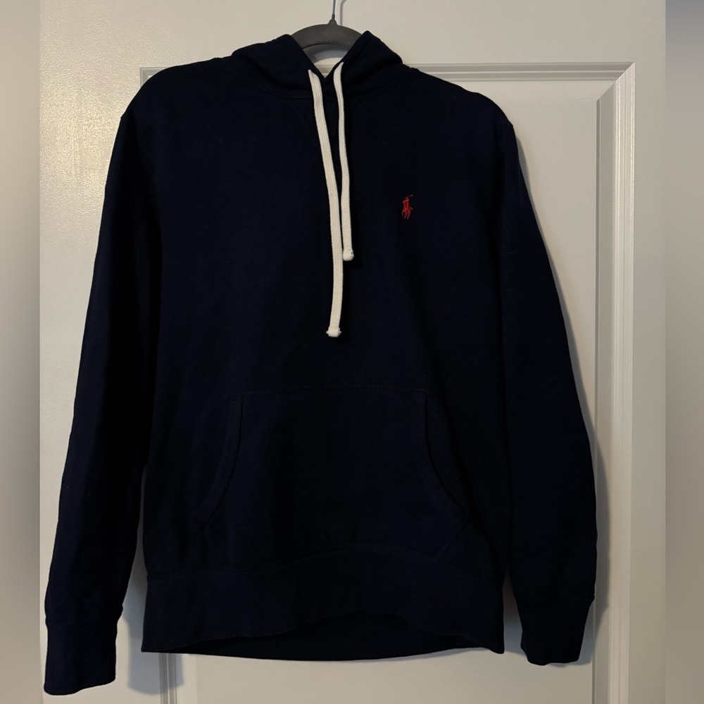 Men’s Polo hooded sweatshirt. Size Medium. Great condition!